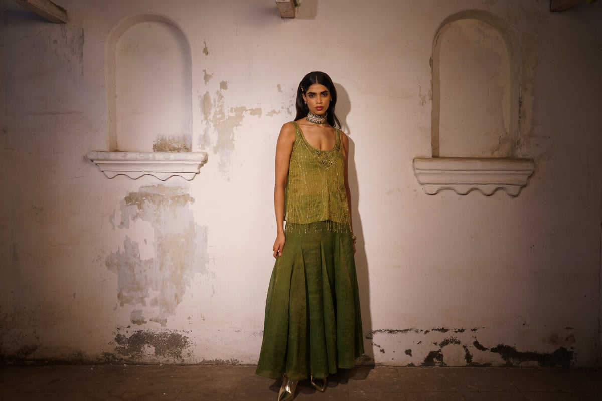 OLIVE GLEAM SET