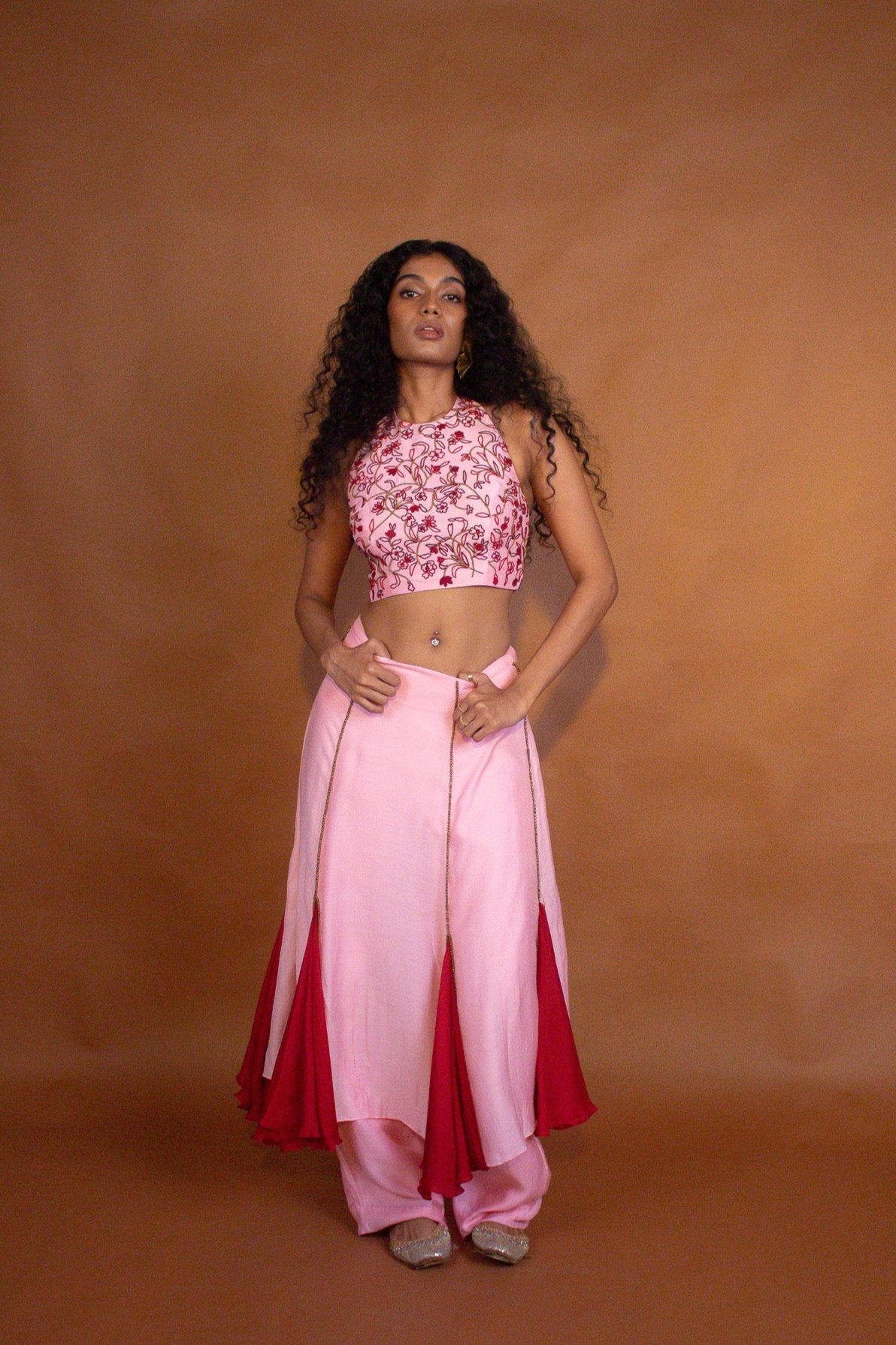 "Reverie" - 3 piece godet skirt set