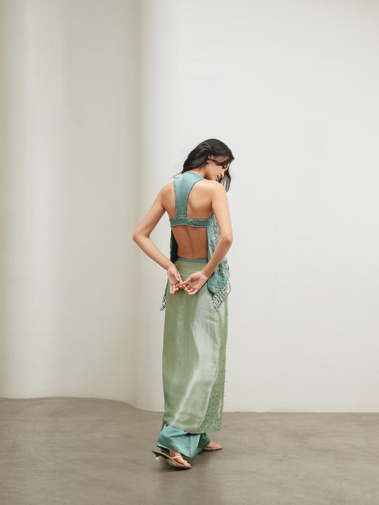 TRELLIS HALTER SET